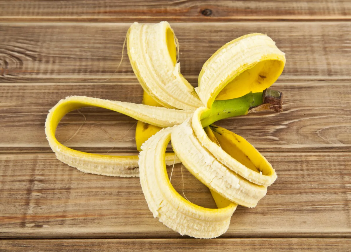 Cáscara de plátano / Depositphotos