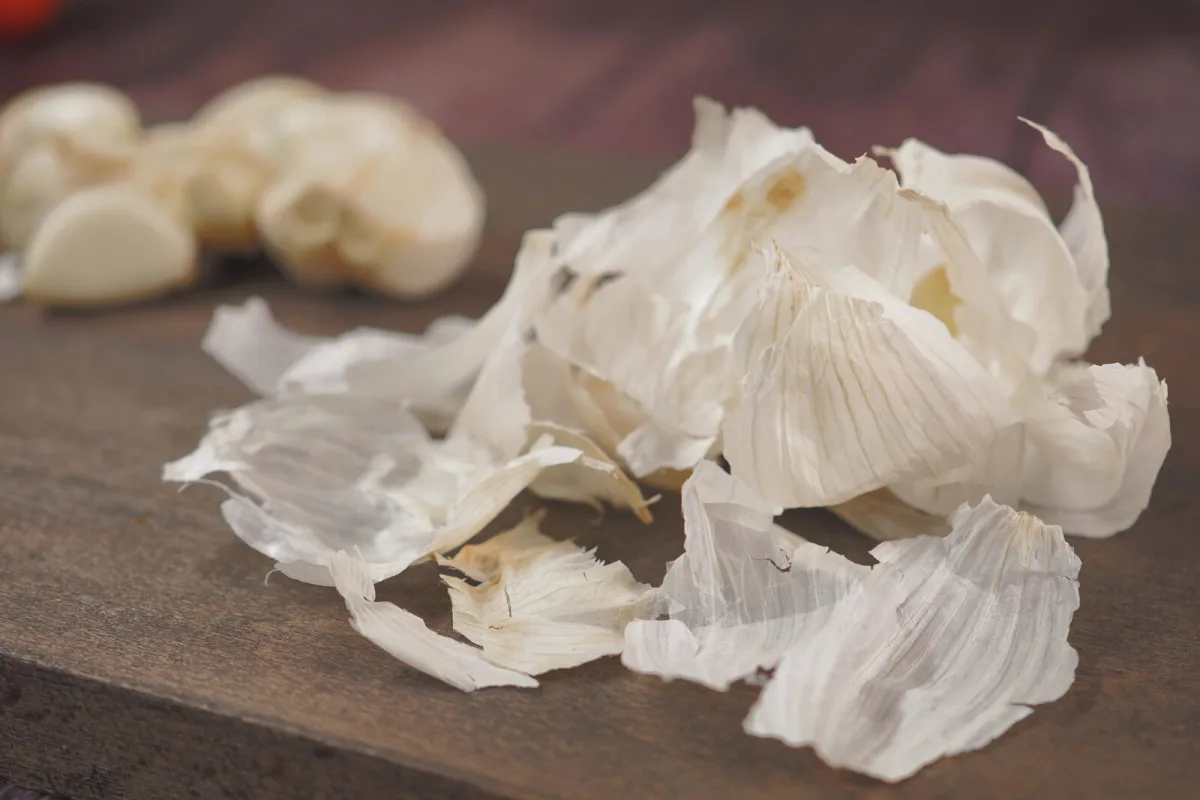 Garden spritz made from kitchen scraps to protect plants without extra chemicals
