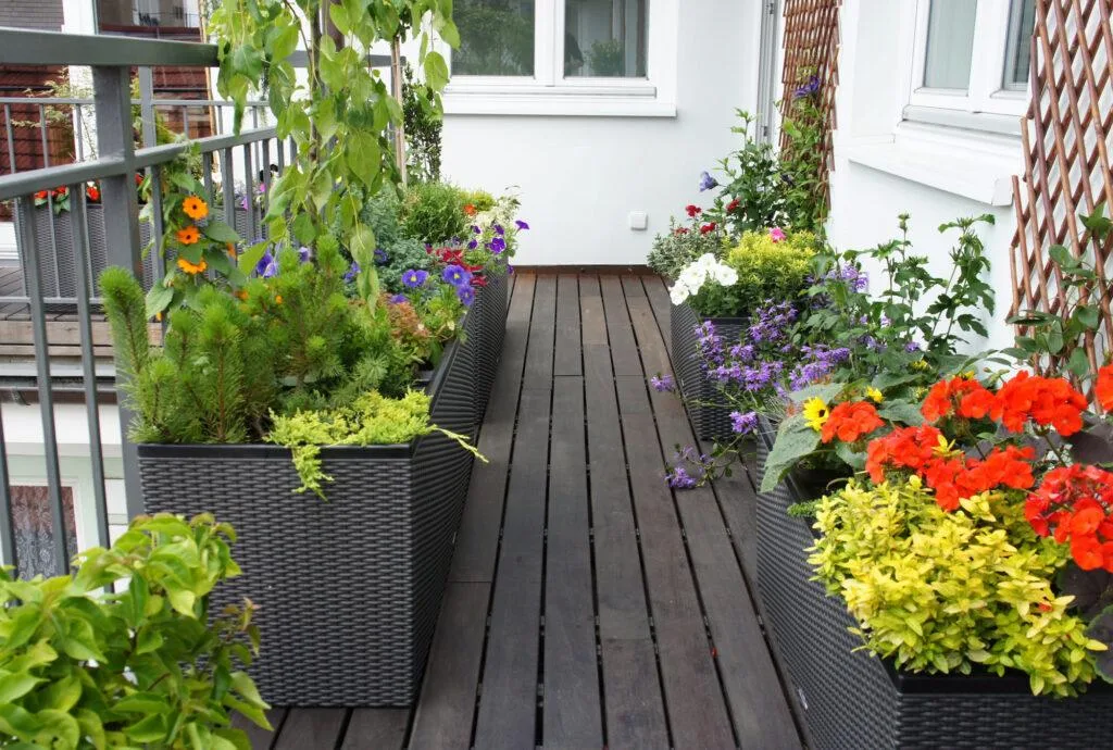 A flowering balcony – Photo: Depositphotos