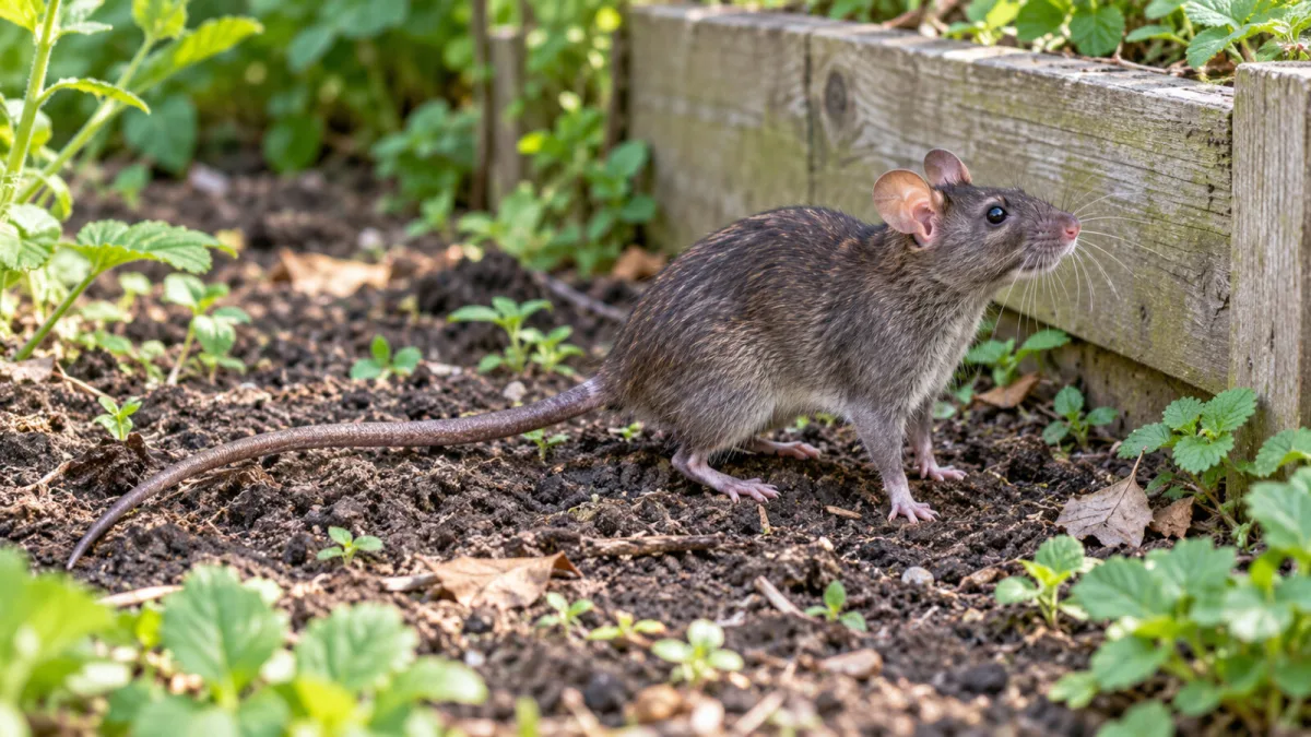 One Rat in the Garden Can Quickly Turn Into a Colony How to Prevent It Without Chemicals